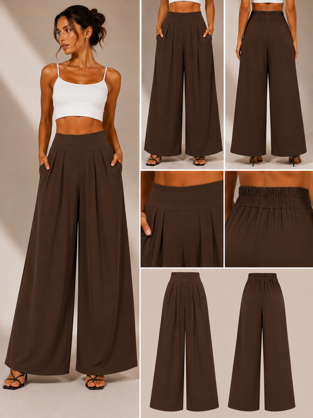 Elegance Wide Leg Pants