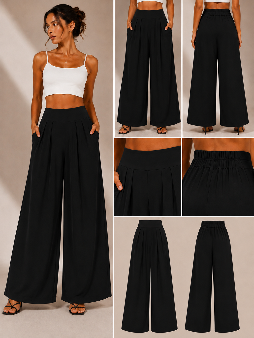 Elegance Wide Leg Pants